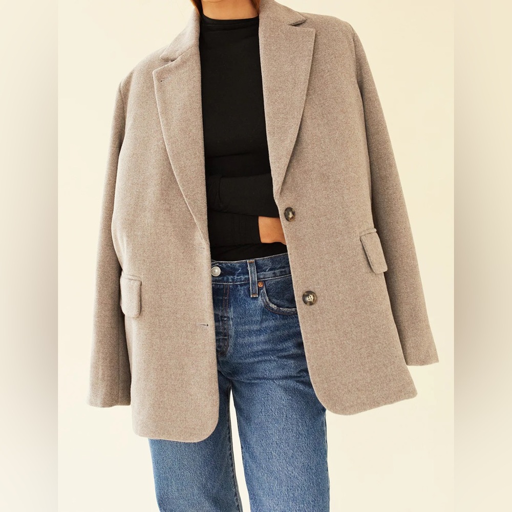 Sisterhood Devon Gray Blazer Medium